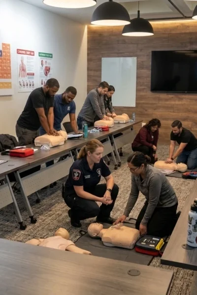 CPR Certification McKinney classroom